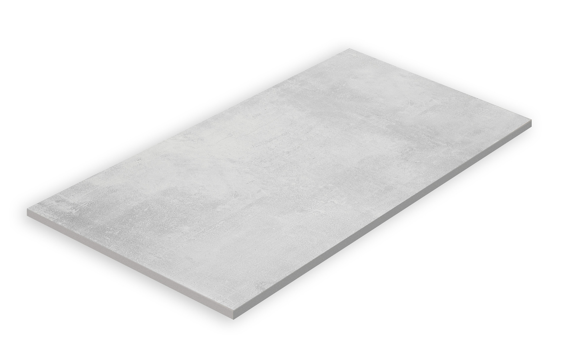 Feinsteinzeug Garten- und Terassenplatte 60 x 120 x 2 cm grau matt