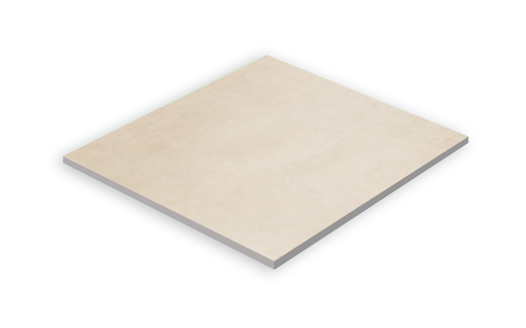 Feinsteinzeug Garten- und Terassenplatte 80 x 80 x 2 cm beige matt