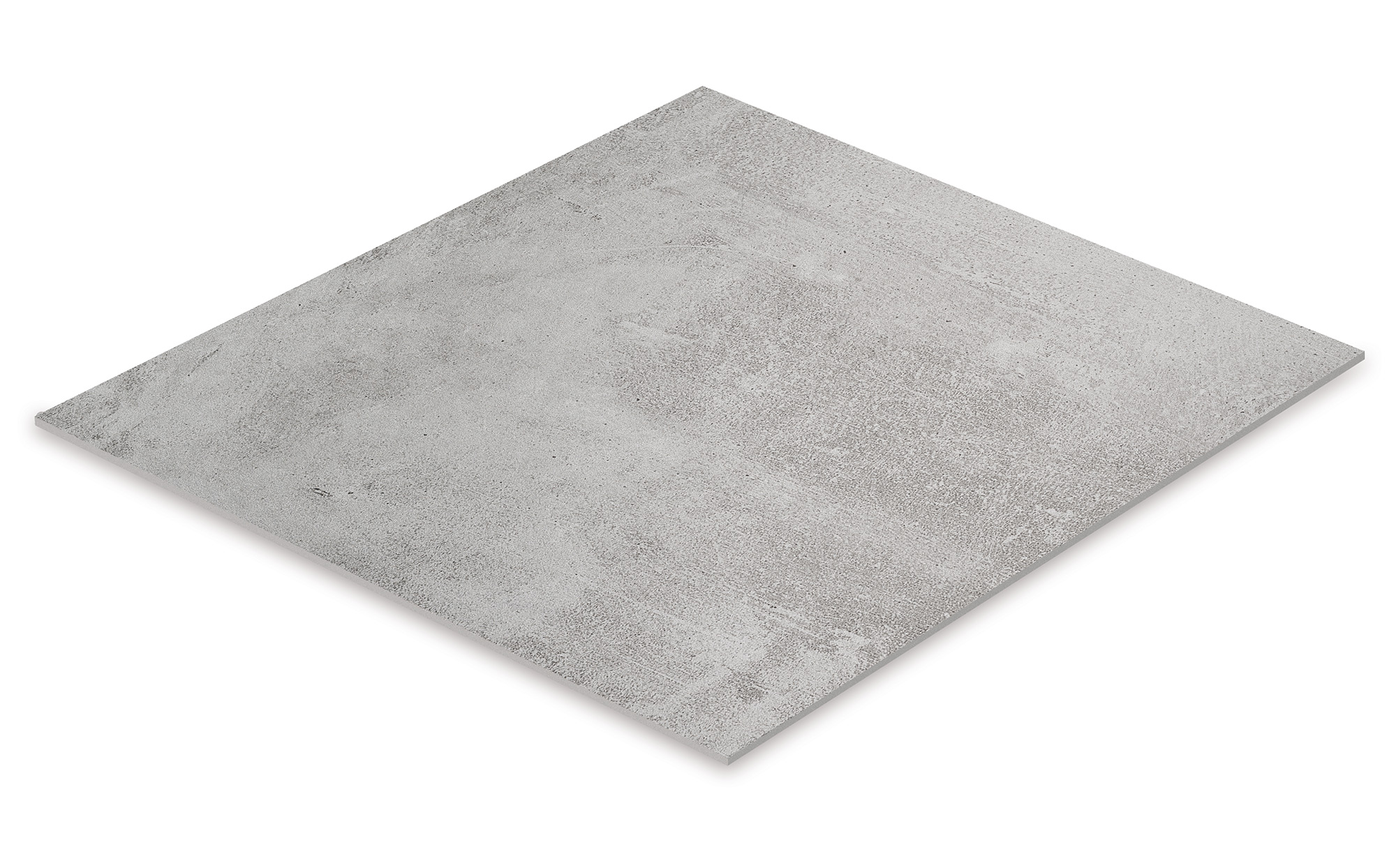 Feinsteinzeug Boden- und Wandfliese 100 x 100 cm grau matt