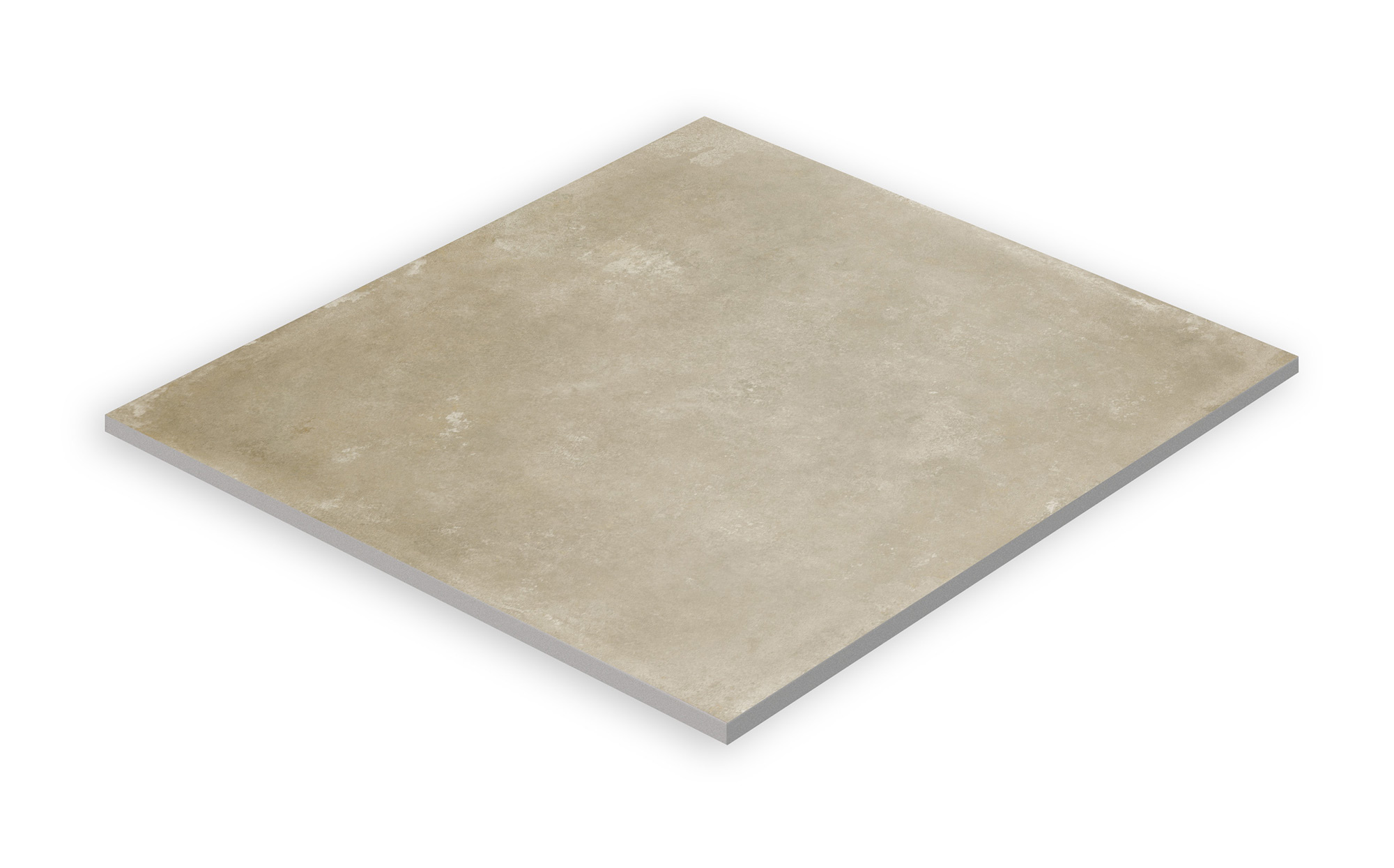 Feinsteinzeug Garten- und Terassenplatte 100 x 100 x 2 cm beige matt
