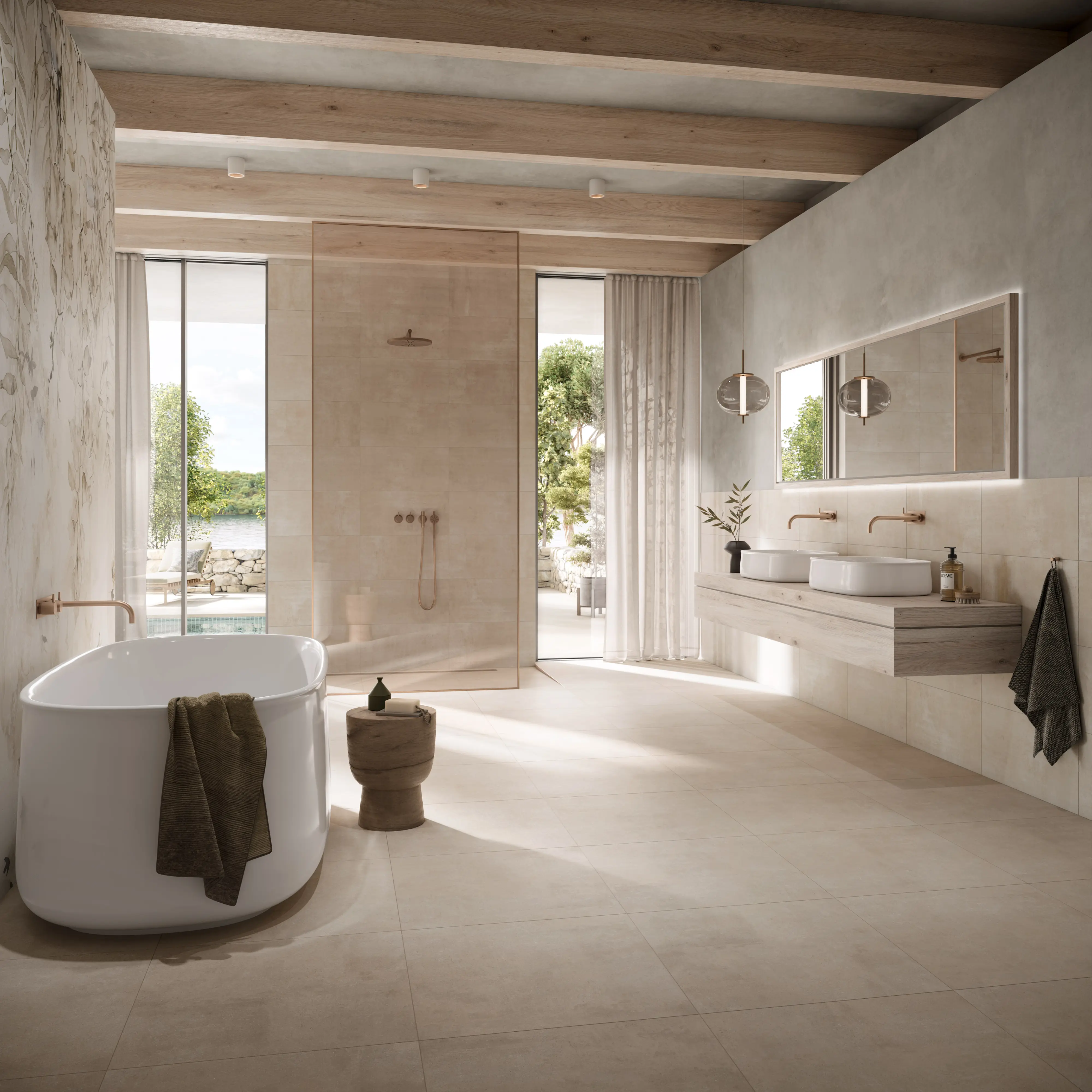 01 Feinsteinzeug Fliesen Gepadi Mondo 60X60 6012 Beige Matt 95076 003 01